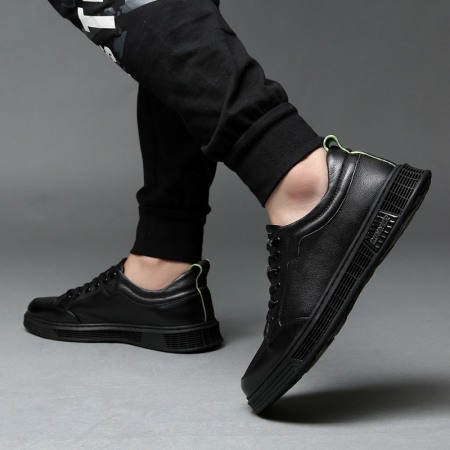 Summer Men's Business Lace-Up Casual Leather Shoes